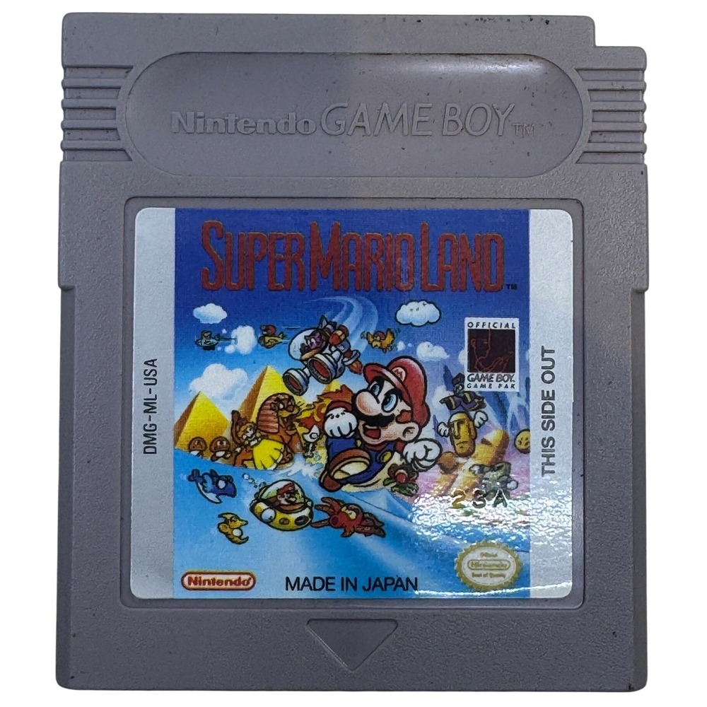 Nintendo Super Mario Land Game Boy DMG-ML-USA Authentic Video Game Cartridge